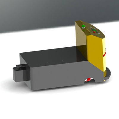 Trator do veículo de reboque do AGV do armazém com navegação magnética/laser