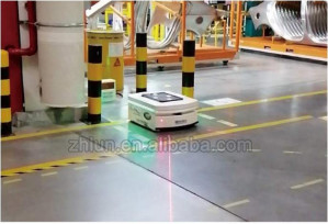 80 - 500kg automatizou o robô móvel autônomo guiado da navegação do laser da BATIDA do veículo
