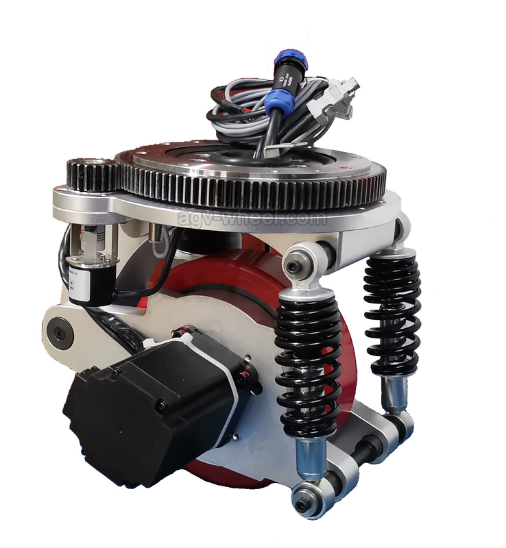 B27 chocam roda da movimentação absorvente do AGV para o servo motor no robô e na empilhadeira