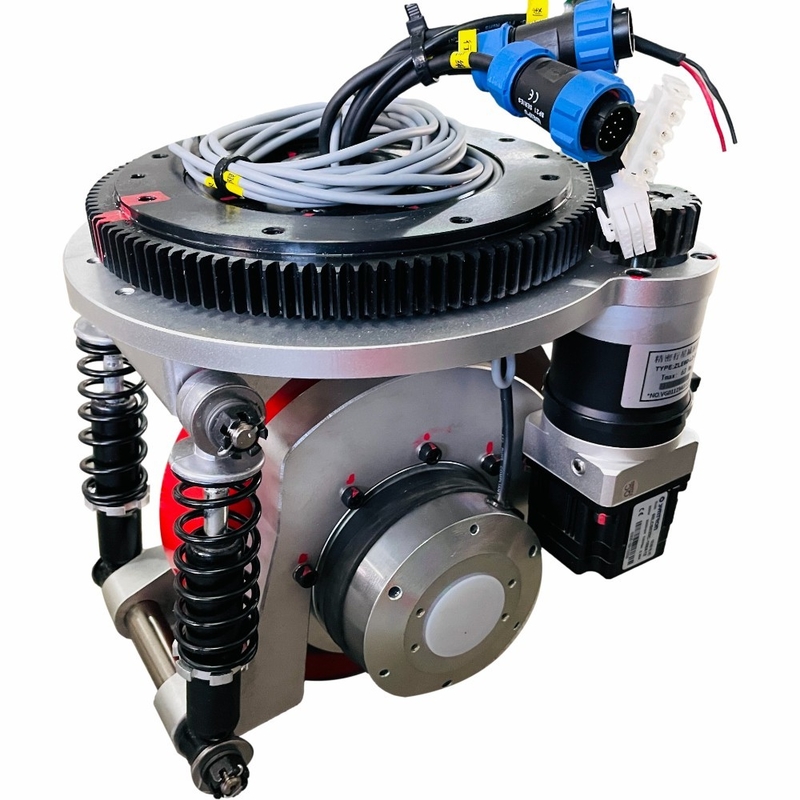 rodas industriais elétricas das rodas da movimentação do apoio dobro de 200mm para o robô do AGV