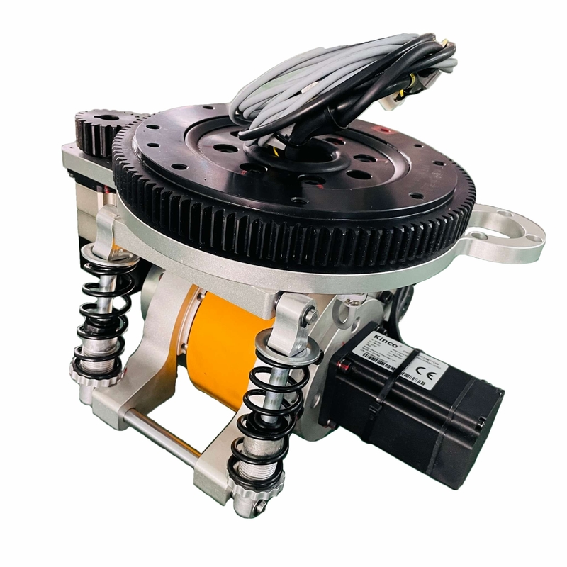 rodas da movimentação do robô do AGV de 125mm