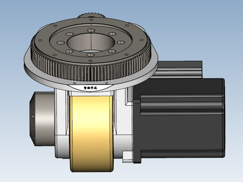 Roda da movimentação Steerable de motor de C.A. da baixa tensão BLDC com o motor servo 48V 1000W da tração