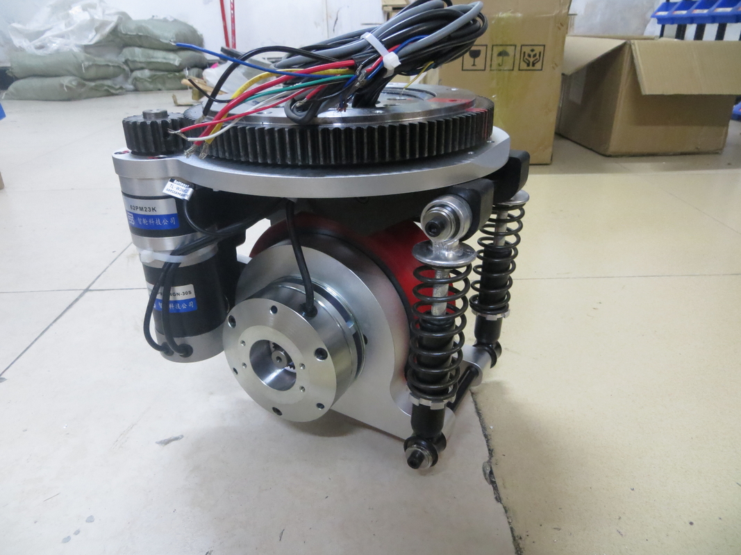 Rodas de absorção do robô móvel de roda da movimentação 180mm de choque sem escova do motor da C.C.